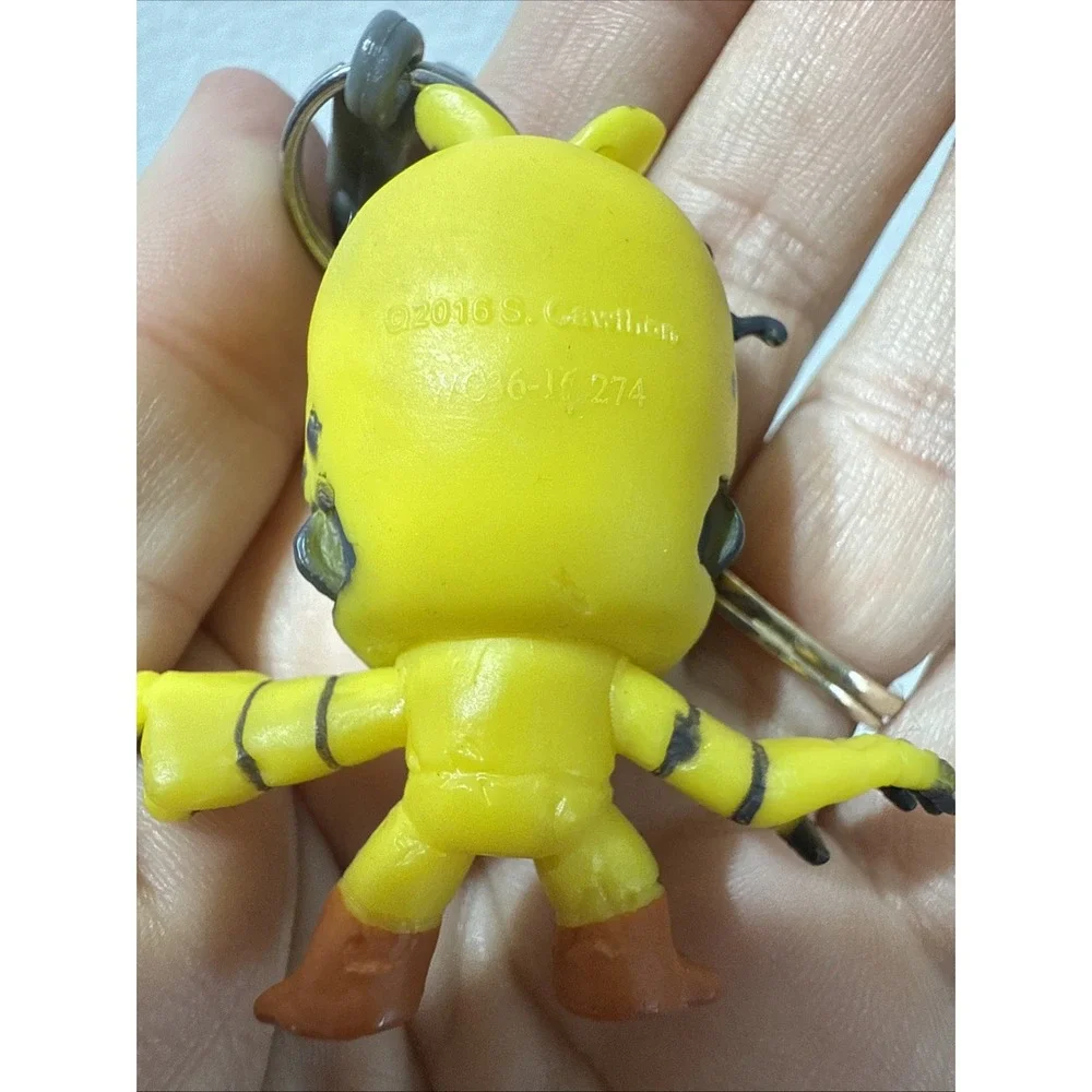 Five Nights At Freddy's Character Backpack Clips Keychain Golden Cupcake Nightma